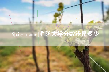 樟树消防大学分数线是多少