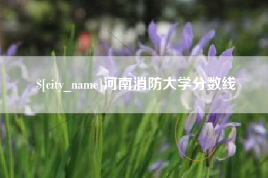 樟树河南消防大学分数线