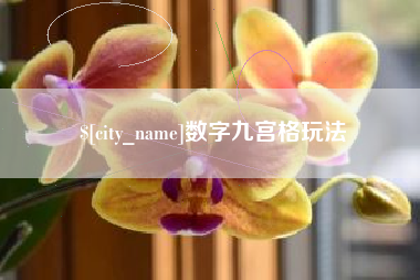 樟树数字九宫格玩法