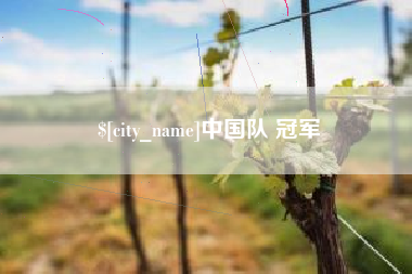 樟树中国队 冠军