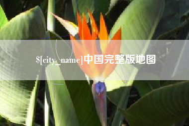 樟树中国完整版地图
