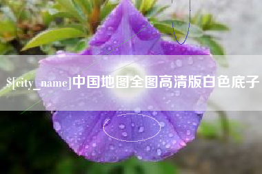 樟树中国地图全图高清版白色底子
