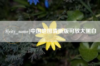 樟树中国地图清晰版可放大黑白