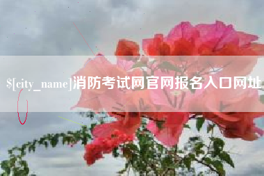 樟树消防考试网官网报名入口网址