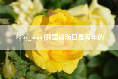 樟树我国消防日是每年的