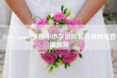 樟树全国中小学消防公开课网络直播视频