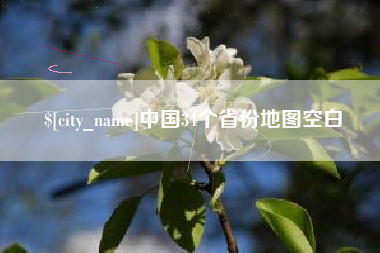樟树中国34个省份地图空白