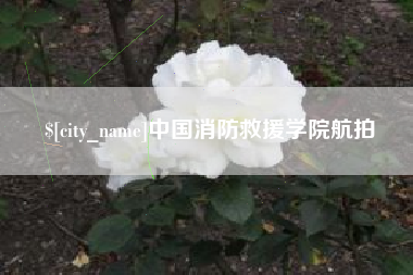 樟树中国消防救援学院航拍