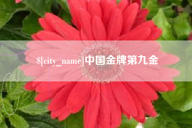 樟树中国金牌第九金