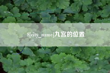樟树九宫的位置