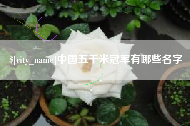 樟树中国五千米冠军有哪些名字